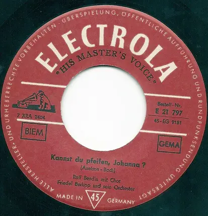 Ralf Bendix - Der Rote Tango