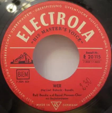 Ralf Bendix - Es War Im Anfang
