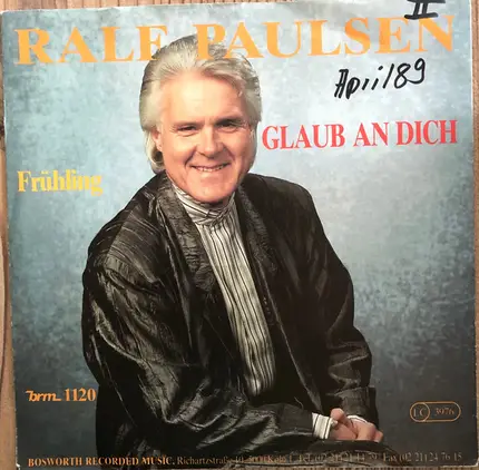 Ralf Paulsen - Glaub An Dich / Frühling