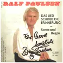 7inch Vinyl Single - Ralf Paulsen - Das Lied Schrieb Die Erinnerung - signed