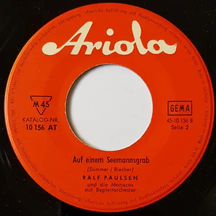 Ralf Paulsen Und Die Monacos - O, Jenny, Er War Dir So Treu