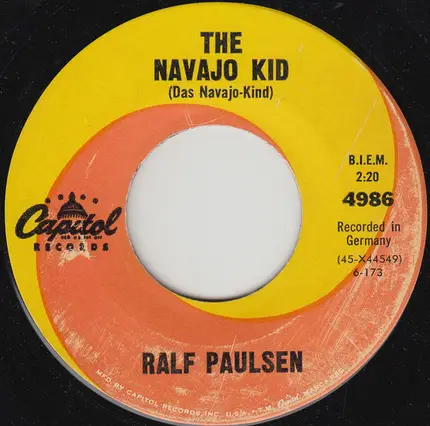 Ralf Paulsen - Bonanza / The Navajo Kid (Das Navajo - Kind)