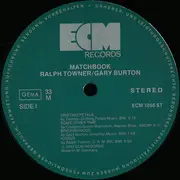 LP - Ralph Towner , Gary Burton - Matchbook