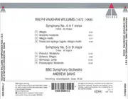 CD - Vaughan Williams - Symphonies Nos. 4 & 5