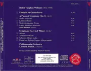 CD - Vaughan Williams - Symphonies Nos. 3 & 4 • Fantasia On Greensleeves