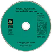 CD - Ralph Vaughan Williams - The Choir Of Trinity College, Cambridge • Richard Marlow - A Vaughan Williams Hymnal