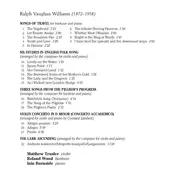 CD - Ralph Vaughan Williams , Matthew Trusler , Roland Wood , Iain Burnside - Stars Of The Night: Songs And Violin Works By Ralph Vaughan Williams