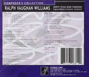 Double CD - Ralph Vaughan Williams , North Texas Wind Symphony , Eugene Corporon - Ralph Vaughan Williams