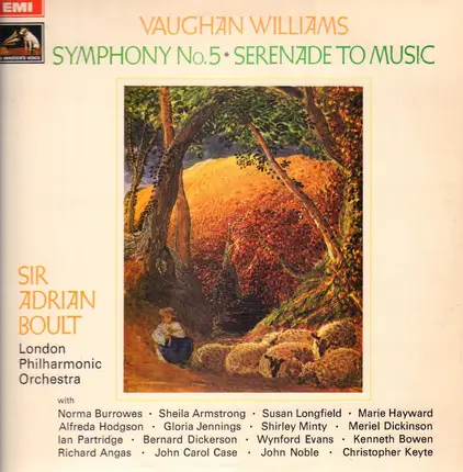 Williams - Symphony No. 5 / Serenade To Music / Sir Adrian Boult