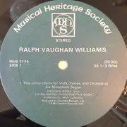 LP - Ralph Vaughan Williams - Flos Campi; Suite for Viola And Orchestra