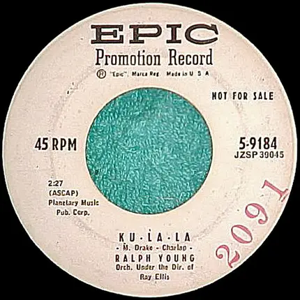 Ralph Young - Ku-La-La / I May Never Pass This Way Again