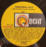 LP - Ralph Carmichael Orchestra And The Ralph Carmichael Singers - Christmas Joys