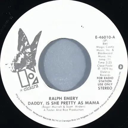 Ralph Emery - Daddy, Is She Pretty As Mama