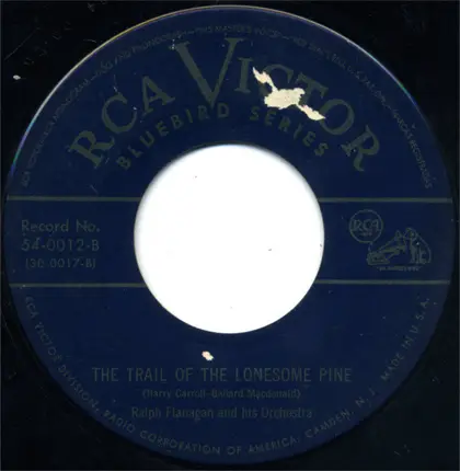 Ralph Flanagan And His Orchestra - Way Back Home / The Trail Of The Lonesome Pine