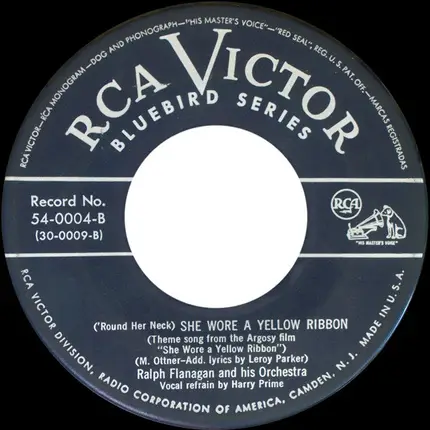 Ralph Flanagan And His Orchestra - White Christmas / ('Round Her Neck ) She Wore A Yellow Ribbon