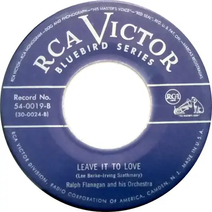Ralph Flanagan And His Orchestra - Farewell, Amanda / Leave It To Love
