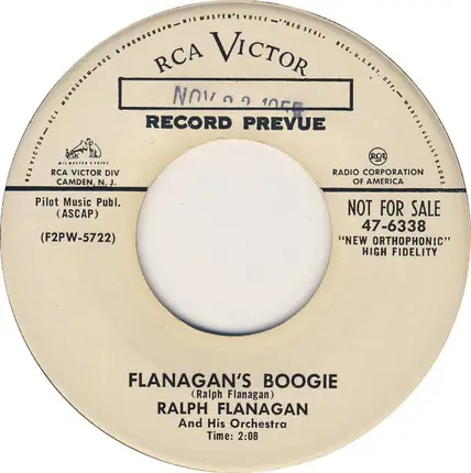 Ralph Flanagan And His Orchestra - My Souvenir