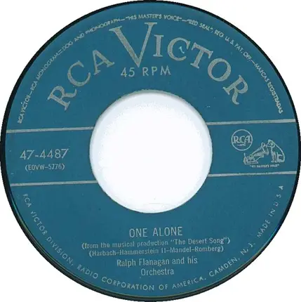 Ralph Flanagan And His Orchestra - On My Way Now / One Alone
