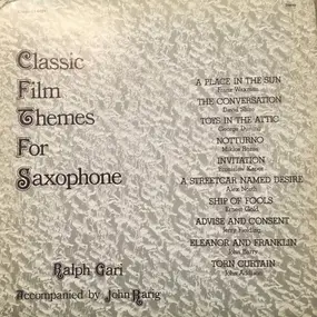 Ralph Gari - Classic Film Themes For Saxophone