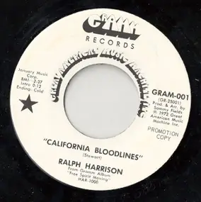 Ralph Harrison - California Bloodlines / The Message