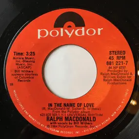 Ralph MacDonald - In The Name Of Love