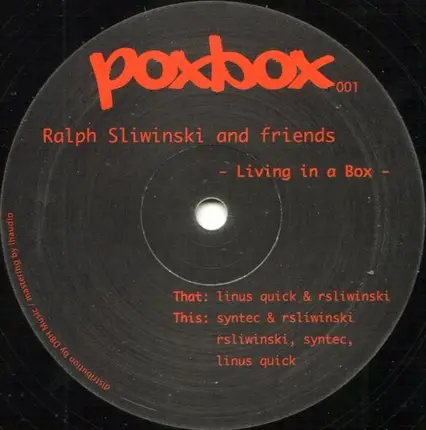 RALPH SLIWINSKI & FIRENDS - LIVING IN A BOX