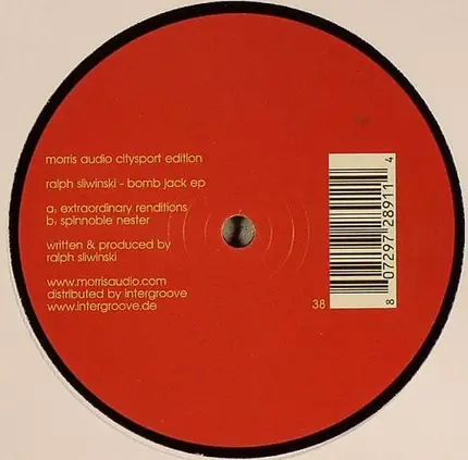 Ralph Sliwinski - Bomb Jack EP
