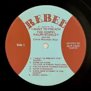 LP - Ralph Stanley And The Clinch Mountain Boys - I Want To Preach The Gospel