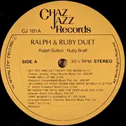 LP - Ralph Sutton & Ruby Braff - Ralph & Ruby Duet