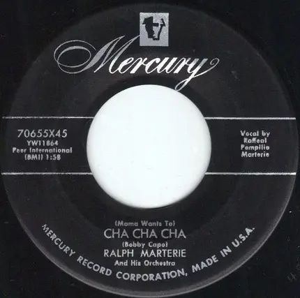 Ralph Marterie And His Orchestra - One Fine Day / (Mama Wants To) Cha Cha Cha