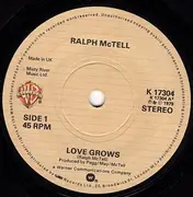 7'' - Ralph McTell - Love Grows