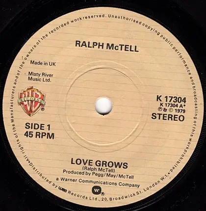 Ralph McTell - Love Grows