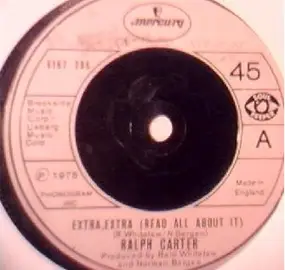 Ralph Carter - Extra, Extra (Read All About It)