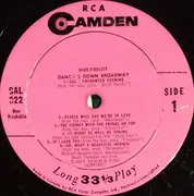 LP - Ralph Flanagan And His Orchestra - Dancing Down Broadway