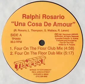 Ralphi Rosario - Una Cosa De Amour