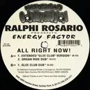 12inch Vinyl Single - Ralphi Rosario Presents Energy Factor - All Right Now!