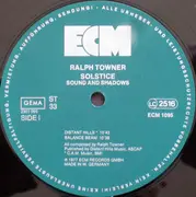 LP - Ralph Towner - Solstice / Sound And Shadows
