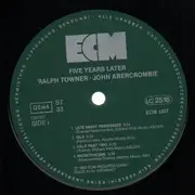 LP - Ralph Towner / John Abercrombie - Five Years Later