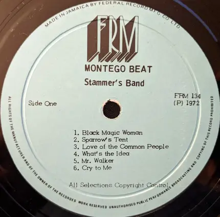 Ralston Haughton And The Clubbites - Montego Beat