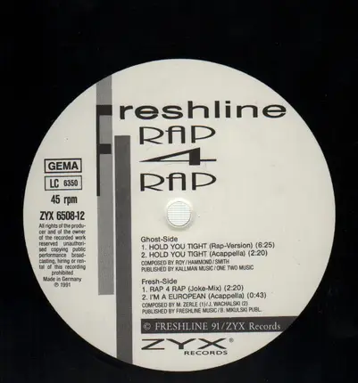 Rap 4 Rap, Rap IV Rap - Hold You Tight