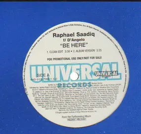 Raphael Saadiq - Be Here