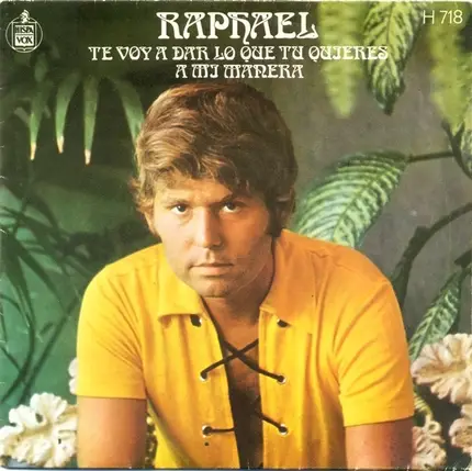 Raphael - Te voy A Dar Lo Que Tu Quieres / A Mi Manera