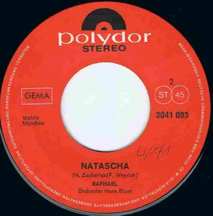 Raphael - Halleluja / Natascha