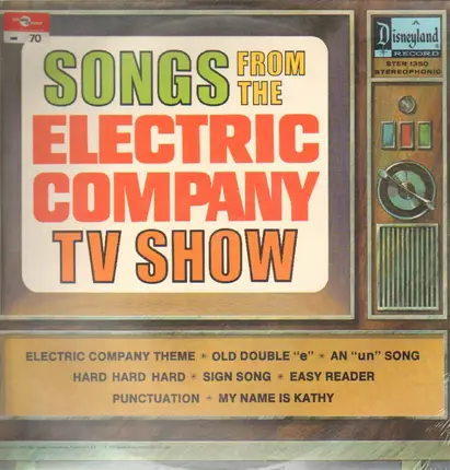 Buddy Baker - Songs From The Electric Company TV Show