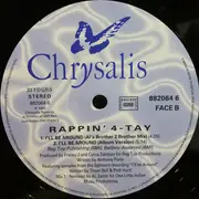 12inch Vinyl Single - Rappin' 4-Tay Featuring Spinners - I'll Be Around - company sleeve