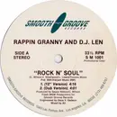 12'' - Rappin Granny And D.J. Len - Rock N' Soul - promo