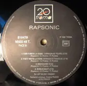 12inch Vinyl Single - Rapsonic - Vas-y Mets La Dose