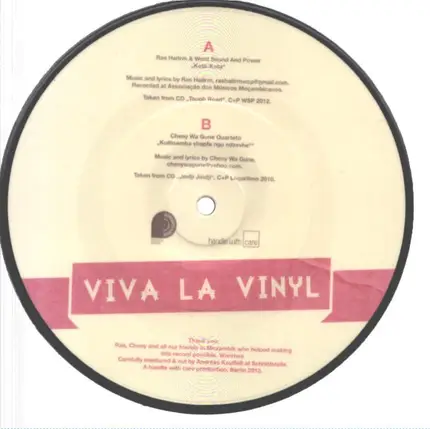 Ras Haitrm & Word, Sound And Power / Cheny Wa Gune Quarteto - Viva La Vinyl