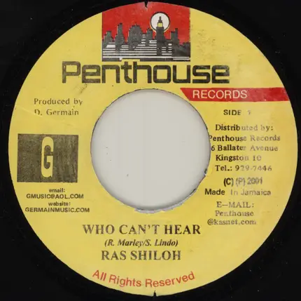 Ras Shiloh - Who Can't Hear