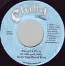 7inch Vinyl Single - Rasta Youth / David King - There's A Party